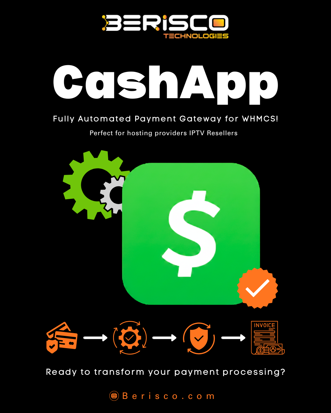 CashApp Payment Gateway for WHMCS: Fully Automated, Zero Manual Work