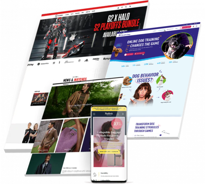 SaaS Dashboard Website